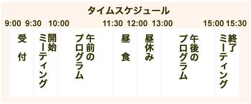 タイムスケジュール